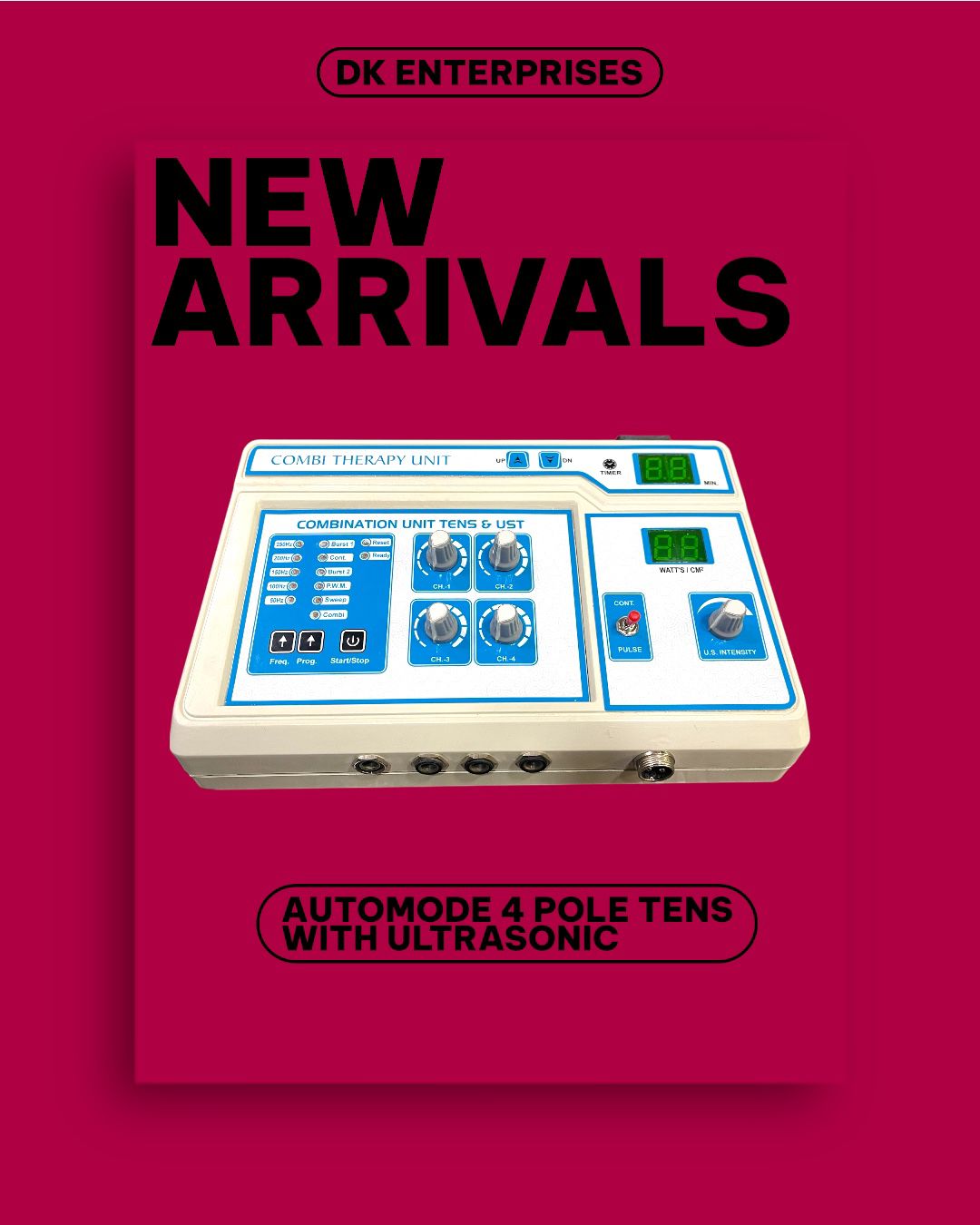 Automode 4 Pole TENS with Ultrasonic