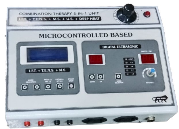 Microcontrolled Based Combination Therapy 5-in-1 Unit