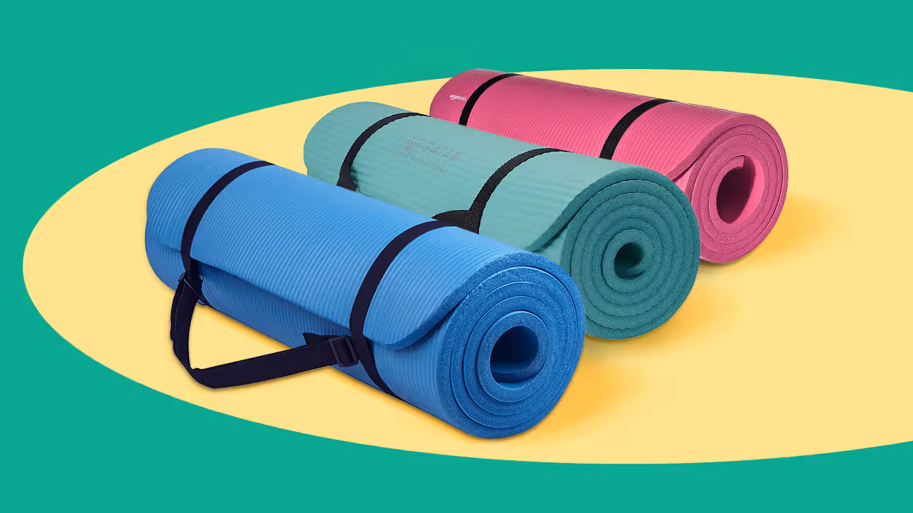High-Cushion Yoga & Fitness Mats