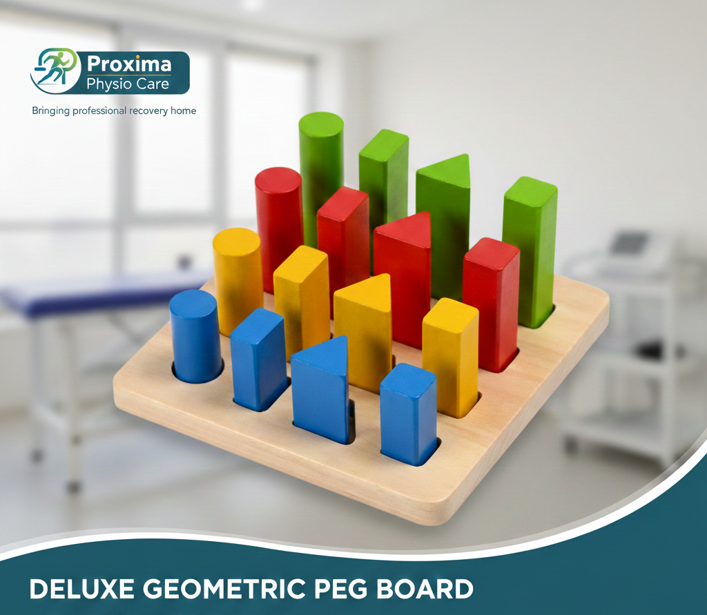Deluxe Geometric Peg Board